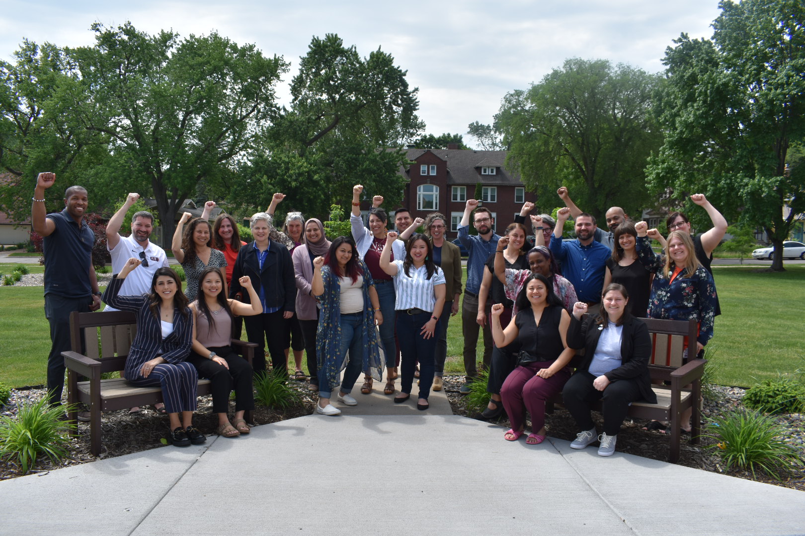 Group photo of LP Minnesota members and partners at the 2023 state meeting in St. Paul.