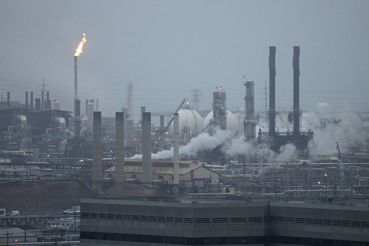 The Chevron Richmond Refinery is seen in 2023. In the summer of 2012, a massive blaze broke out at the refinery. | Eric Risberg/AP