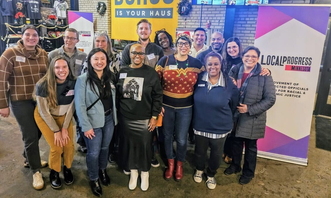 LPMN members and partners gather for a group photo at the Twin Cities Regional Meetup