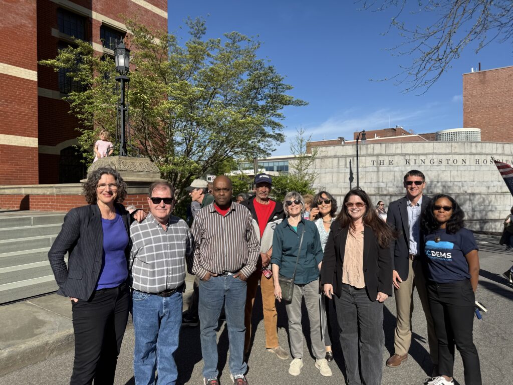 A group of protest organizers