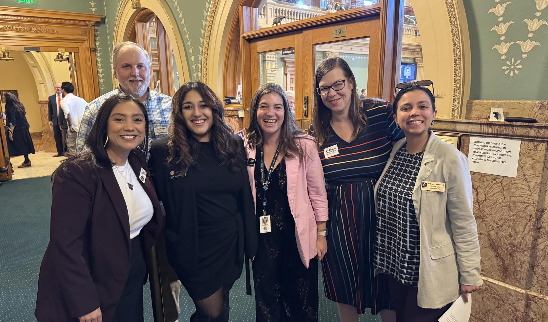 A group of LPCO members posing for a picture