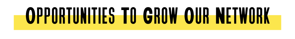 Opportunities To Grow Our Work