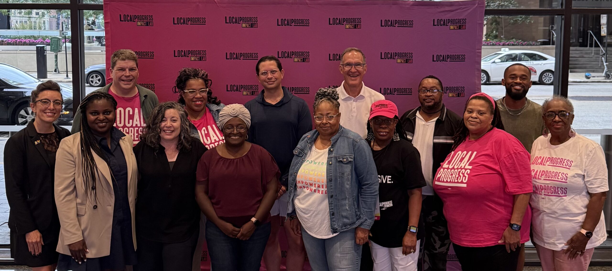 A group photograph of the LPNC delegation at the 2025 National Convening in Chicago, IL.