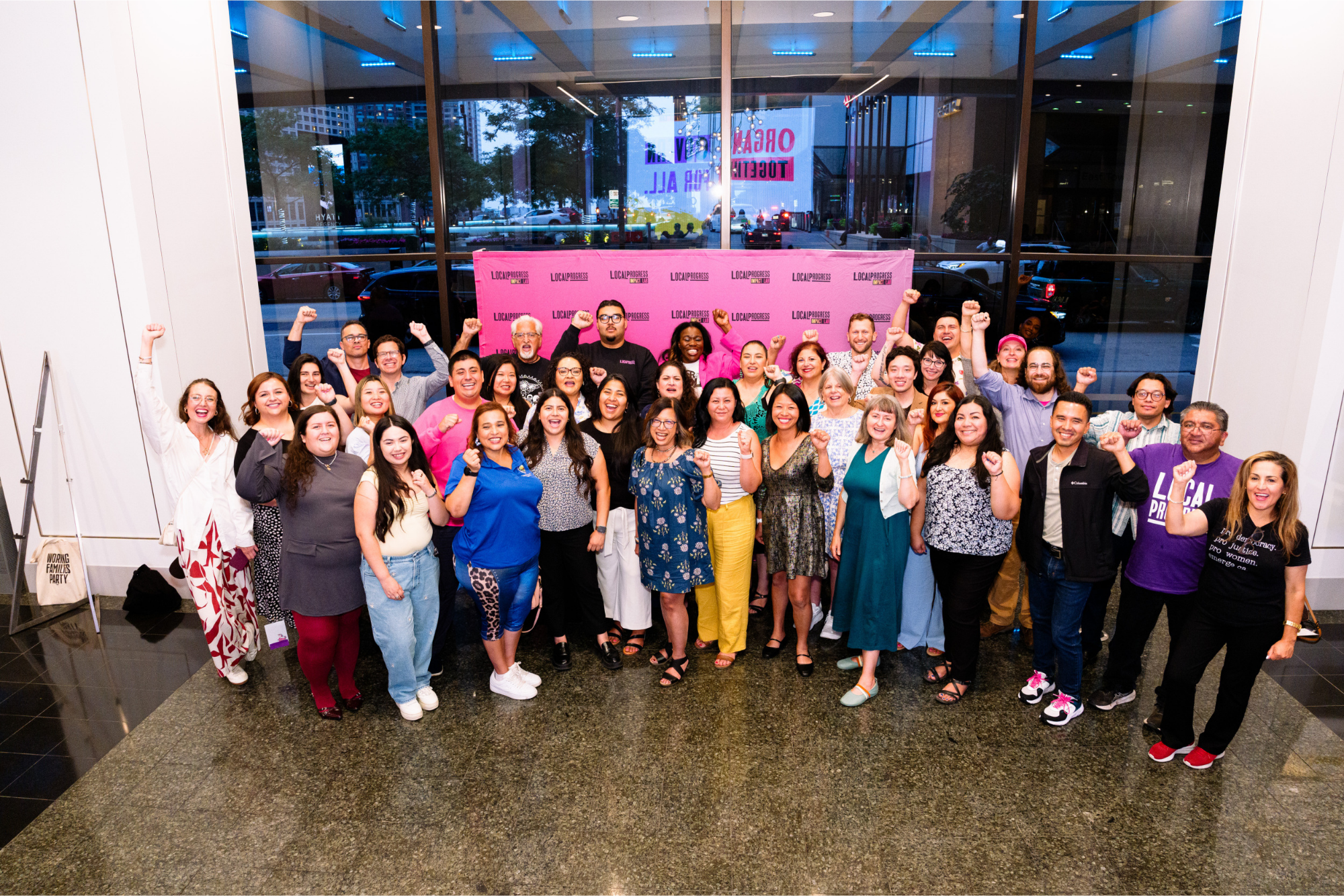 Group photo of LPCA members at the National Convening