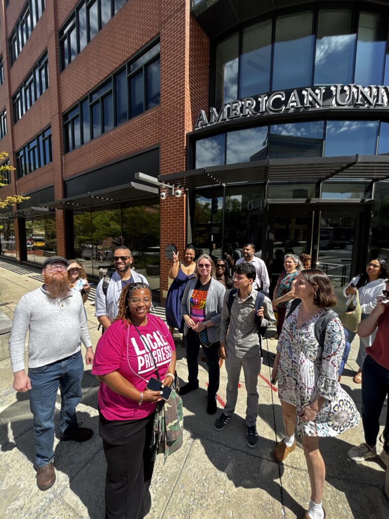 A large group posing for a picture