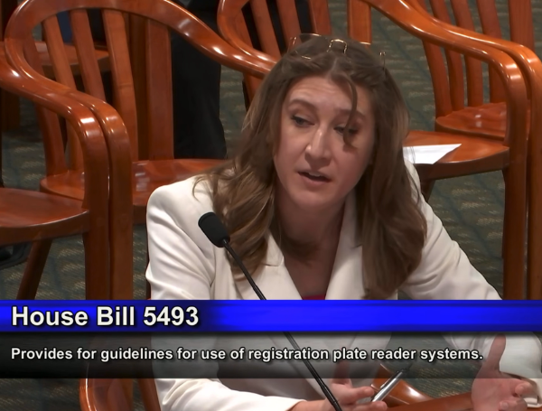 Saginaw City Councilmember Carly Hammond testified about the real impacts of surveillance technology in her community.