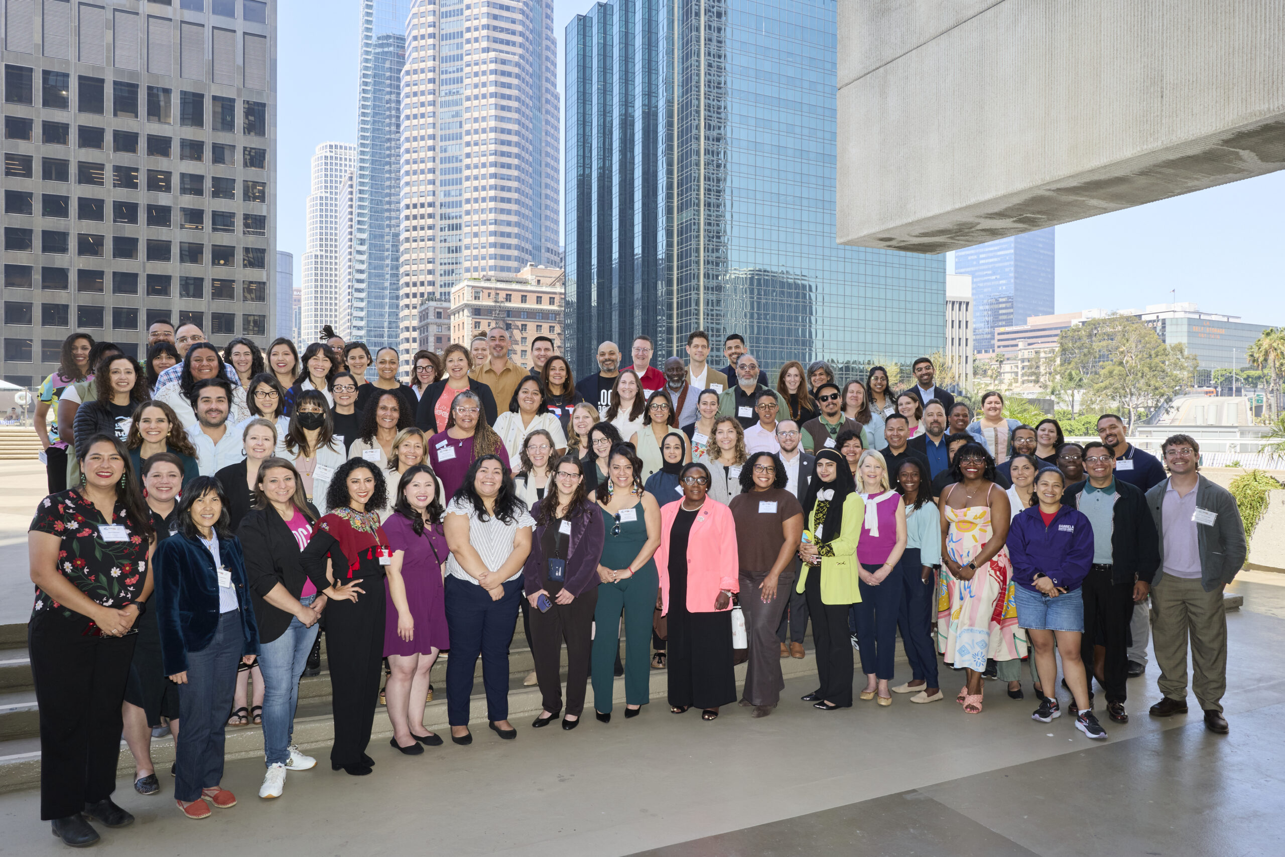 A group photo from the Federal Deployments Convening in LA.