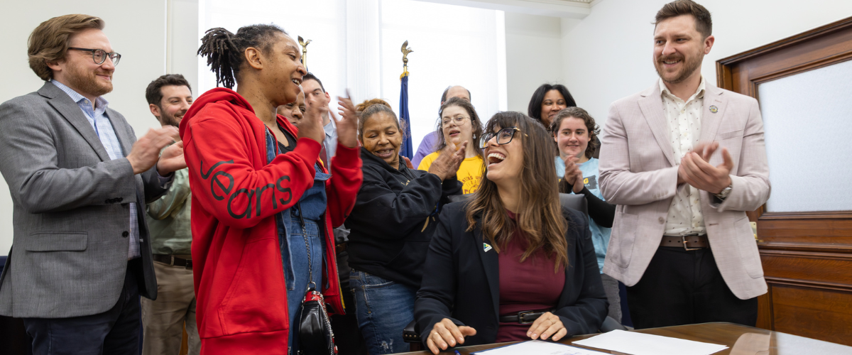 Sara Innamorato signed Allegheny County’s Residential Tenant Protections for Retaliation